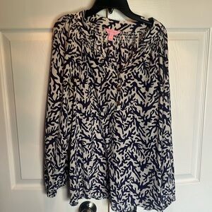 Lilly Pulitzer blouse size Large